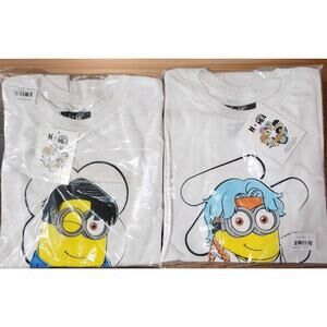 Illumination Despicable Me 4 JUNG KOOK And SUGA Men's Size Small Tee Shirts